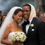 Cantora foi vista com anel de noivado em Los Angeles, reacendendo especulações sobre união oficial com o rapper