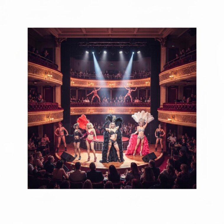 Show único com drag queens, artistas extremos e performances teatrais no Hippodrome à beira-mar