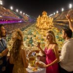 Ingressos para camarotes exclusivos no Carnaval 2026 chegam a quase cinco salários mínimos; conheça os preços e experiências no Rio, São Paulo e Salvador