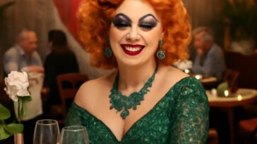 Damian, artista drag e dançarino, emociona com autenticidade e charme na TV irlandesa