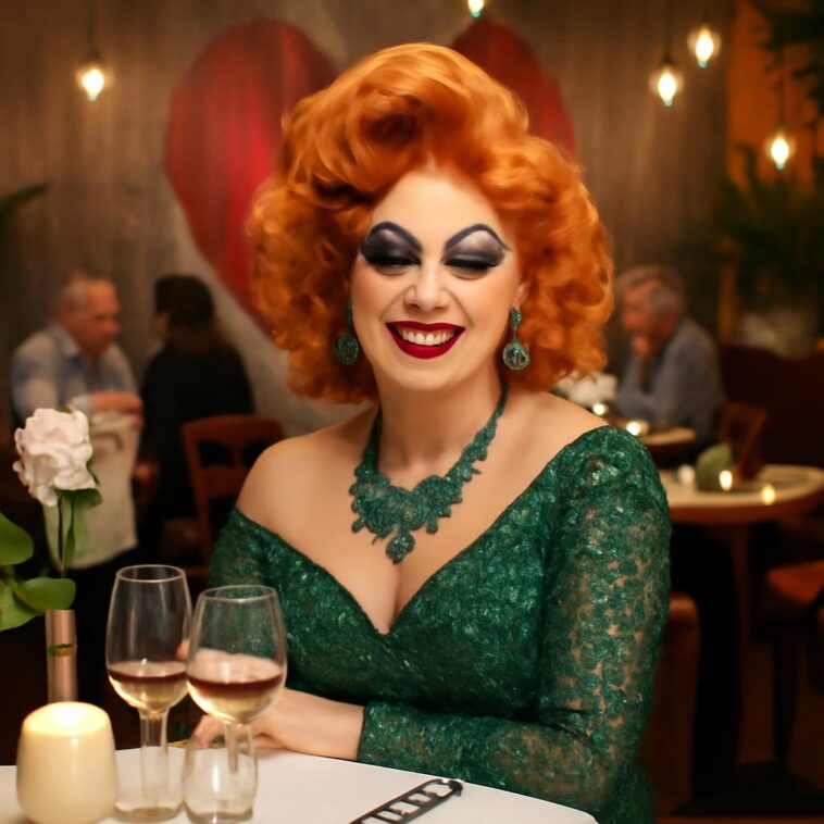 Damian, artista drag e dançarino, emociona com autenticidade e charme na TV irlandesa