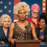 Episódio 7 traz sátira a anúncios políticos com jurados especiais e muita representatividade drag