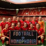 No domingo, clube reforça compromisso contra a homofobia com ações inclusivas e apoio LGBTQIA+