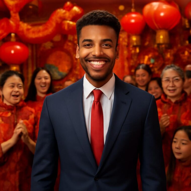 Ator celebra seu aniversário em evento vibrante que destaca cultura e representatividade asiático-americana