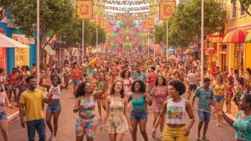 Bloco LGBTQIAPN+ celebra diversidade e oferece espaço acolhedor e animado para foliões em Águas Claras