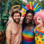 Foliões brilham com figurinos únicos e cheios de humor nos blocos do Rio de Janeiro