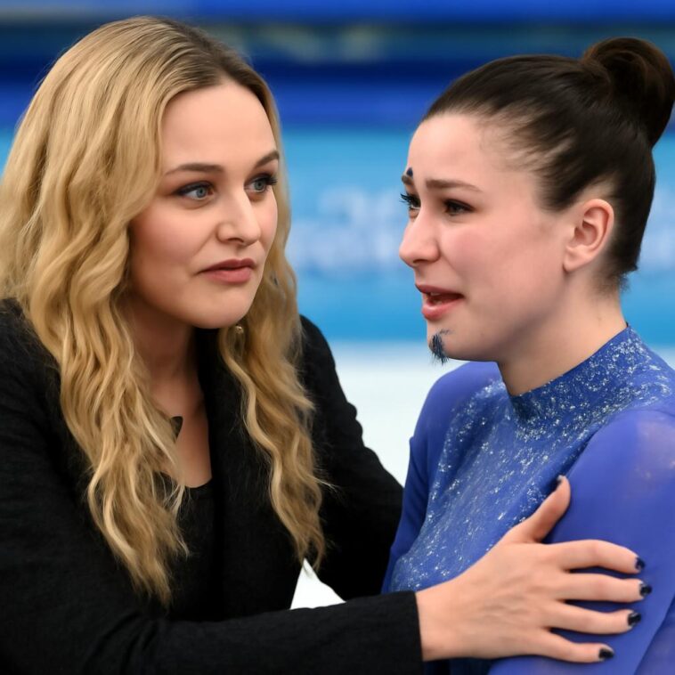 A rainha do pop surpreende Amber Glenn antes da apresentação ao som de 'Like a Prayer' em Milão, Itália