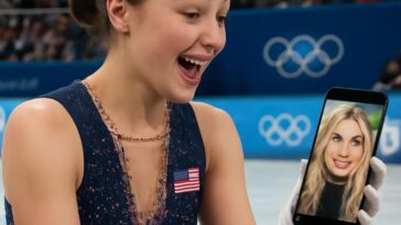 Amber Glenn emociona-se ao receber apoio da rainha do pop antes da competição em Milão