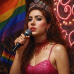 Cantora celebra a comunidade LGBTQIA+ com discursos emocionantes e ativismo inspirador