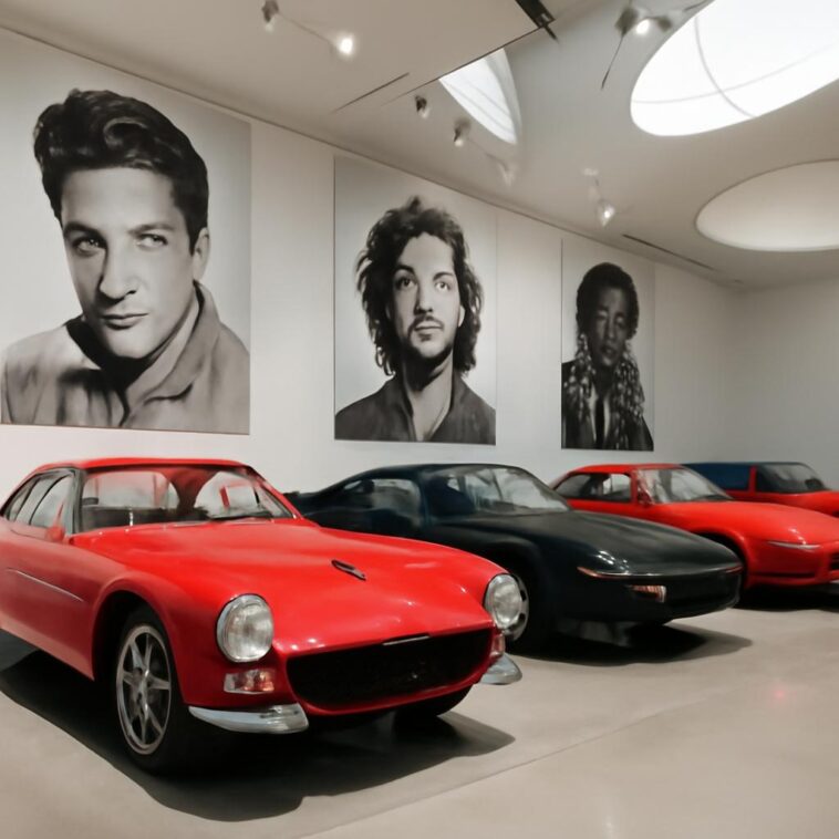 Museu Enzo Ferrari abre mostra com carros de ícones como Madonna, Mick Jagger e Pavarotti
