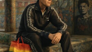 O artista escocês transforma símbolos da cultura trabalhadora em crítica afiada e acolhedora para a comunidade LGBTQIA+