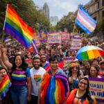 Comunidade LGBTQIA+ de Mumbai colore a cidade com esperança, visibilidade e luta por igualdade