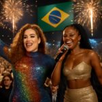 Praia de Copacabana vira palco de celebração com samba, pop e diversidade cultural