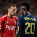 Prestianni reconhece uso de ofensa homofóbica contra Vinícius Jr, que enfrenta racismo e homofobia no futebol europeu