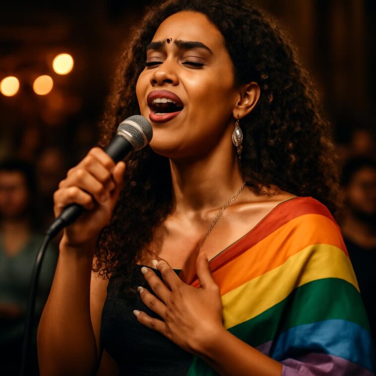 Artista trans conquista espaço na cena musical e inspira a comunidade LGBTQIA+ com sua arte autêntica