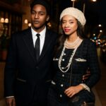 Rapper surpreende com look ousado e cheio de atitude no jantar dos 38 anos da cantora