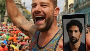 Cantor porto-riquenho compartilha admiração por ator brasileiro após festa na Sapucaí