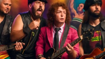 Banda cover gay de Los Angeles traz versões LGBTQIA+ e visual glam rock para hits do AC/DC