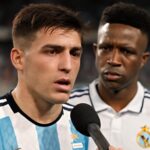 Jogador do Benfica afirma que respondeu a ofensa após ser chamado de 'anão' por Vinícius Júnior