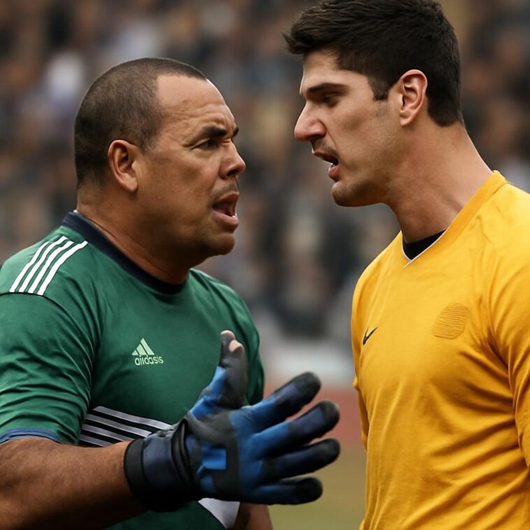 Ex-goleiro paraguaio rebate críticas de Courtois e expõe controvérsias pessoais em debate sobre ética esportiva