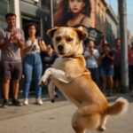 Golden retriever conquista redes sociais ao entrar na trend da música Movimento da Sanfoninha