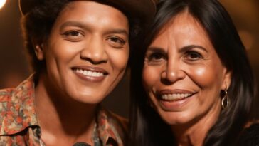 Fãs apontam semelhanças entre hits de Bruno Mars e clássicos da rainha do brega, celebrando raízes latinas e ritmos dançantes
