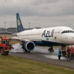 Avião retorna ao aeroporto após decolar e passageiros são reacomodados com segurança