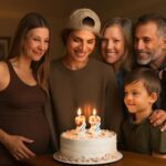 Cantor compartilha momentos íntimos com Hailey e filho, inspirando afeto e união