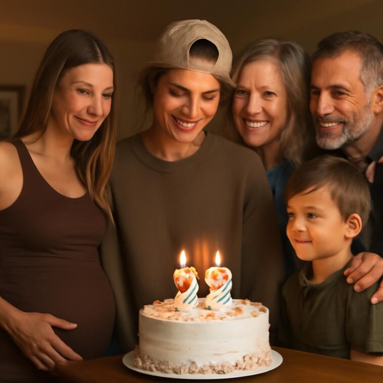 Cantor compartilha momentos íntimos com Hailey e filho, inspirando afeto e união