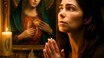 A atriz revela como a música e espiritualidade guiavam sua vida, com uma oração a Madonna antes de dormir