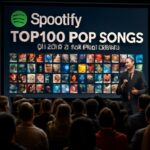 Ranking destaca hits que marcaram a cultura pop digital, com nomes como Taylor Swift, Olivia Rodrigo e Rosé do BLACKPINK