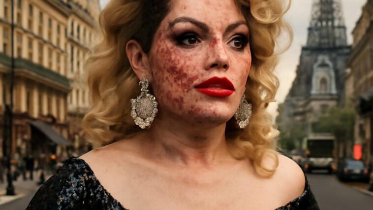 Alexis Stone usa próteses e maquiagem para denunciar obsessão por perfeição na moda