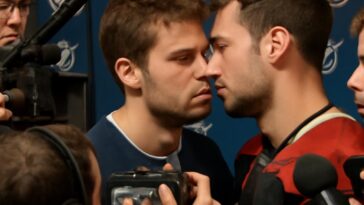 Repórteres questionam jogadores sobre conteúdo sexual do seriado LGBTQIA+, gerando debates sobre limites na cobertura esportiva