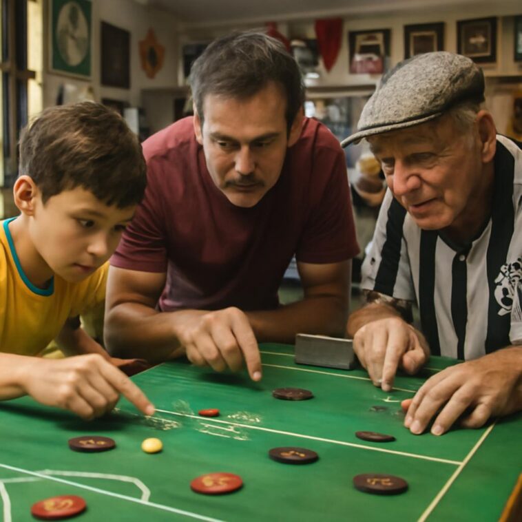 No ano da Copa do Mundo, o futebol de botão volta a encantar famílias e resgatar memórias afetivas no ShoppingSantaÚrsula