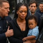 Após o tiroteio, ex-marido da acusada luta pela custódia total da criança para protegê-la