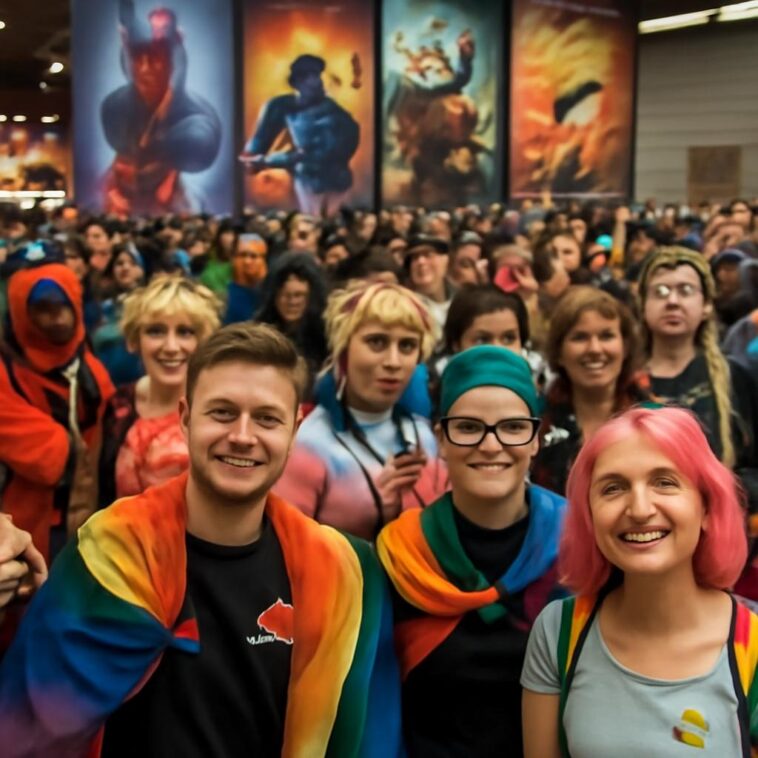 Clermont Geek Convention celebra a cultura pop e conquista fãs LGBTQIA+ 1 Com 28 mil visitantes, evento na Grande Halle d’Auvergne destaca o poder da cultura geek e K-pop em Cournon