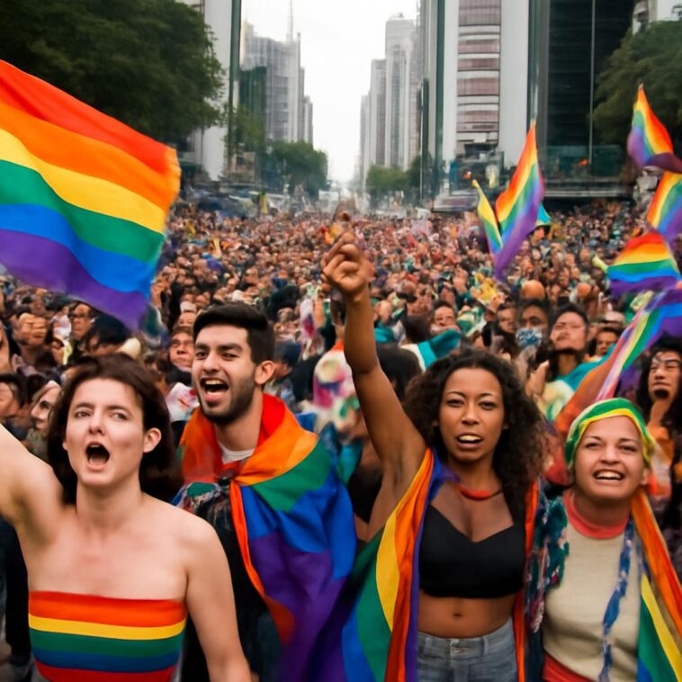 Orgulho e resistência: Parada LGBTQIA+ reúne milhares em São Paulo 1 Celebração da diversidade e luta por direitos emociona público e fortalece comunidade LGBTQIA+ na maior Parada do Brasil