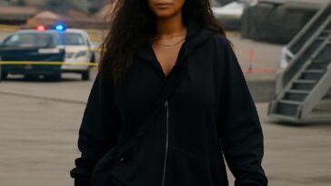 Cantora parte em jato particular após mulher ser acusada de atirar em sua residência