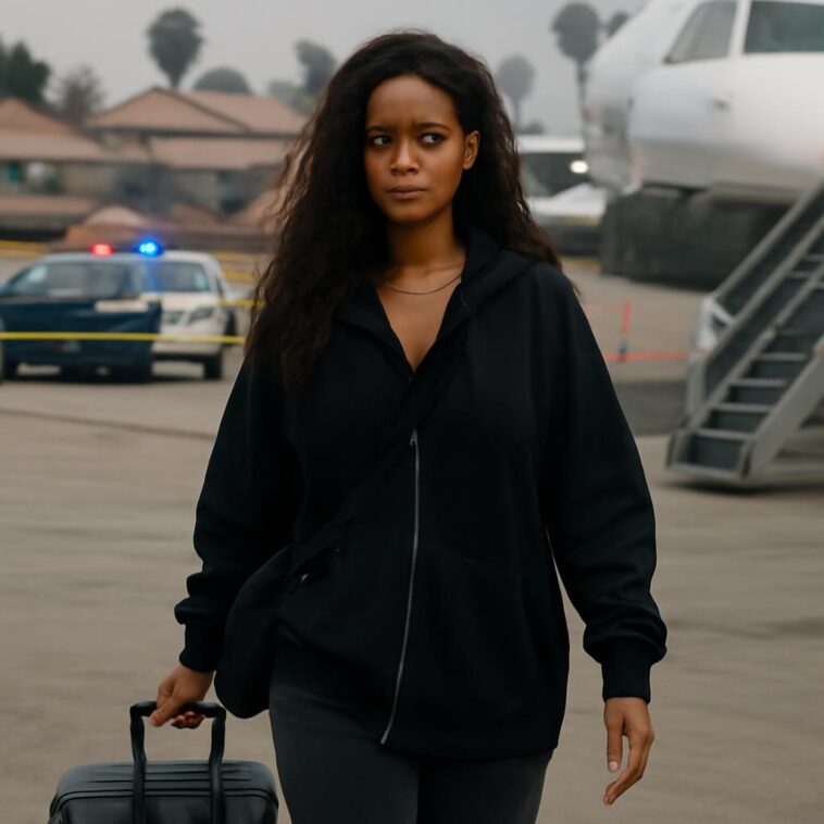 Rihanna deixa Los Angeles após tentativa de assassinato em sua casa 1 Cantora parte em jato particular após mulher ser acusada de atirar em sua residência