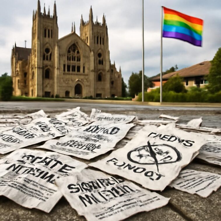 Distribuição de flyers com acusações falsas mobiliza pedido por leis mais duras contra a vilificação LGBTQIA+