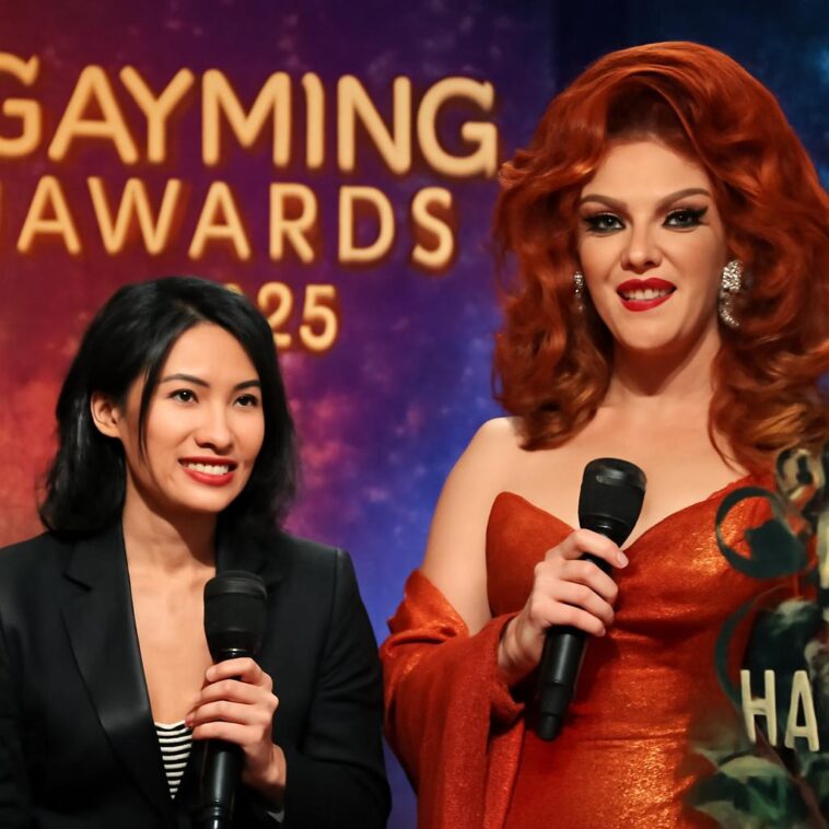 Cerimônia celebra diversidade queer nos games com indicações de Hades II e Date Everything! liderando