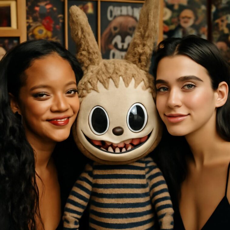 Criado em 2015, o Labubu se tornou um fenômeno global com seus amuletos que viraram febre nas bolsas das celebridades