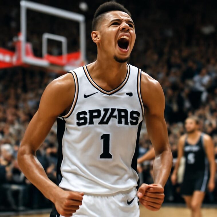 Victor Wembanyama brilha e garante vaga nos playoffs para Spurs 1 Com cesta decisiva, Wembanyama encerra jejum de 6 temporadas dos Spurs na pós-temporada