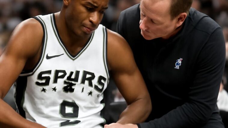 Guarda titular do San Antonio Spurs está fora após sentir desconforto no quadril antes do jogo