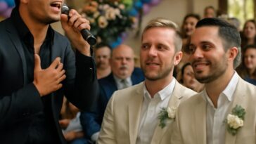 Cantor mexicano surpreende ao se apresentar em casamento gay, desmentindo rumores de homofobia
