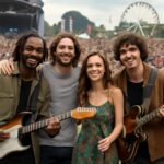 Banda formada por Ana Caetano, Pedro Calais, Zani e João estreia no festival com energia e conexão única