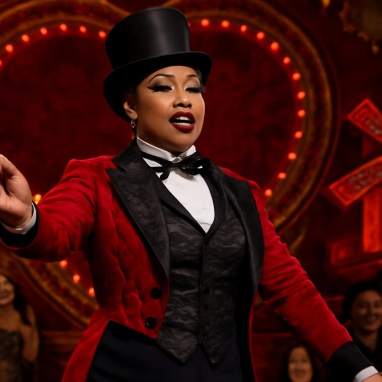 A rapper e vencedora do Grammy traz representatividade e poder ao icônico papel no musical em Nova York