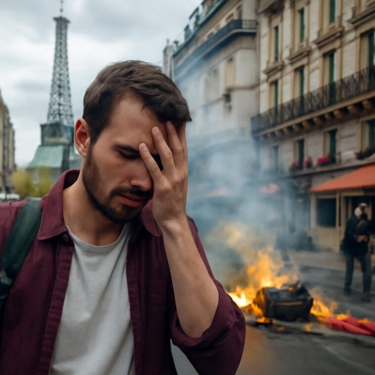 Renan Machado foi detido em aeroporto francês e, com apoio, finalmente desembarca para celebrar com a irmã