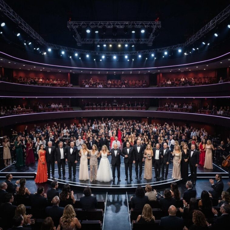 Cerimônia no Rio celebra artistas consagrados e novos talentos em 20 categorias