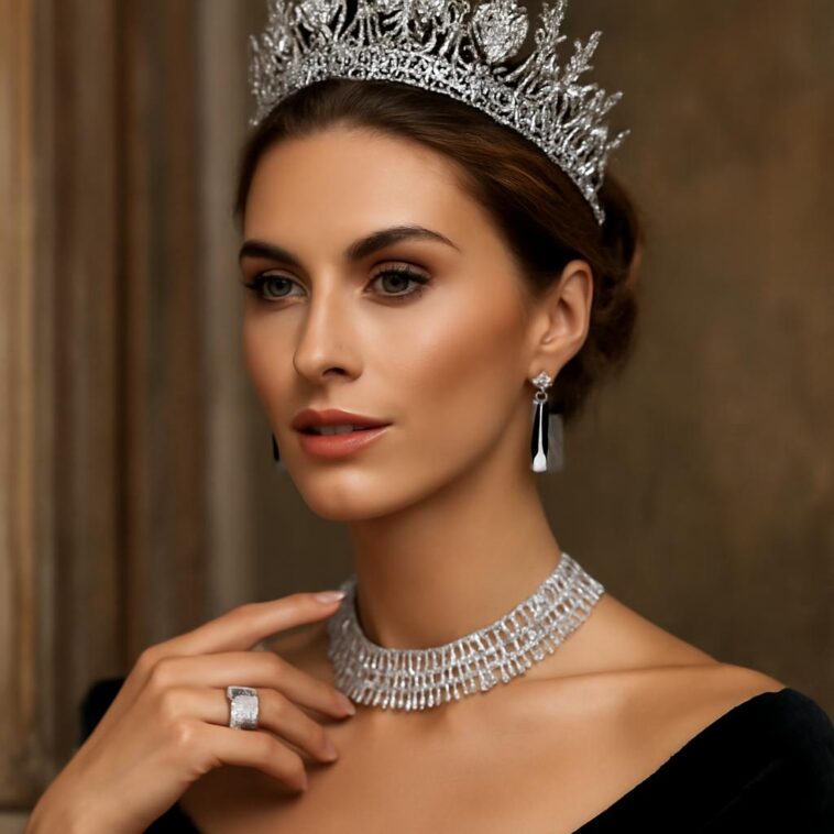 Emma Thynn traz a emblemática tiara Bath para festas e celebrações contemporâneas